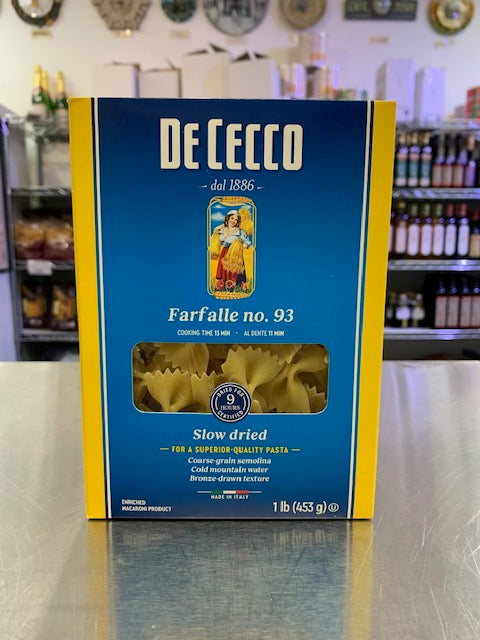 Durum wheat pasta De Cecco